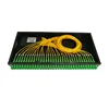 FTTH Gpon LGX Cassette type 1 4 8 12 16 32 64 128 1x8 Rack mount fiber optic PLC splitter with sc lc upc apc connectors