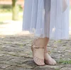 Stylish and shiny sandals export wedges shoes ladies summer sandals 2018