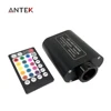 LED Fiber Optic Engine Light with 28 Key RGBW Remote Control 12V 12W Car Ceiling Sound Active Star Ceiling Lighting kit