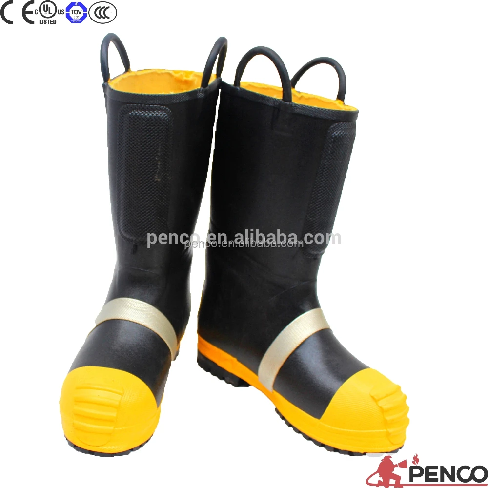 fireman rubber boots