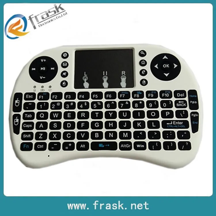 Hot selling Portable Mini 2.4G Wireless Keyboard with Multi-Touch Mouse Touchpad for PC, Pad, Andriod TV Box