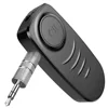 AGETUNR J19 Car Bluetooth 5.0 audio receiver Universal 3.5mm Stream Wireless AUX mp3 player Build in mic hands-free calls Black