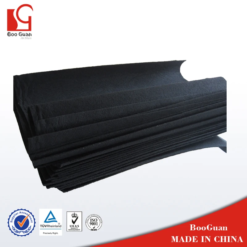 Cheapest Newest Air Filter Waterproof Fabric/ Activated Carbon Filter