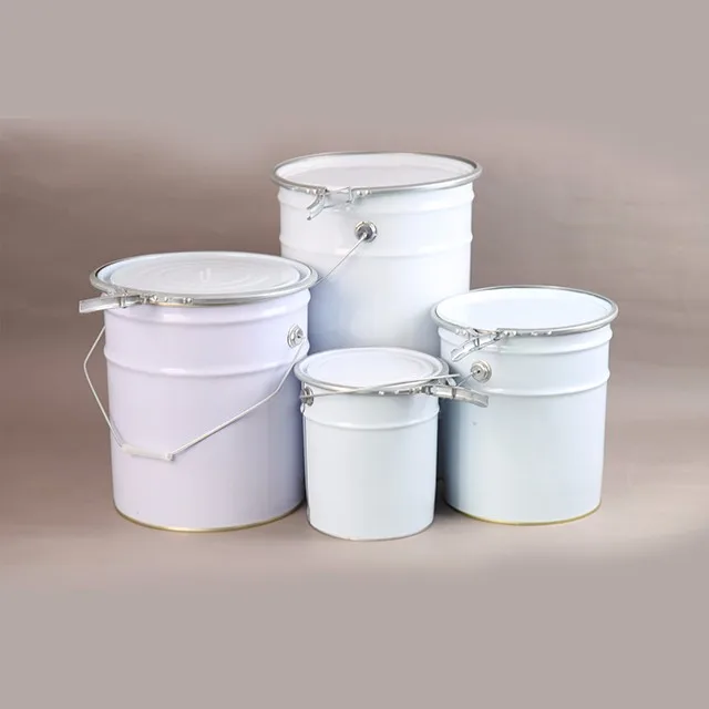 Download 5l 10l 15l 20l Metal Bucket Paint Ink Pail With Lever Lock ...