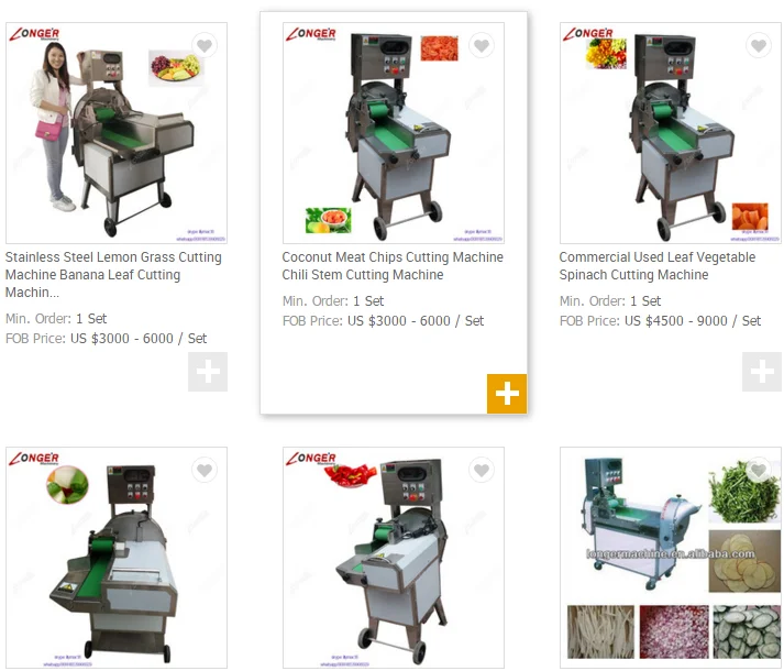 Commercial Parsley Chopper Lettuce Chopping Machine Apple Shredder