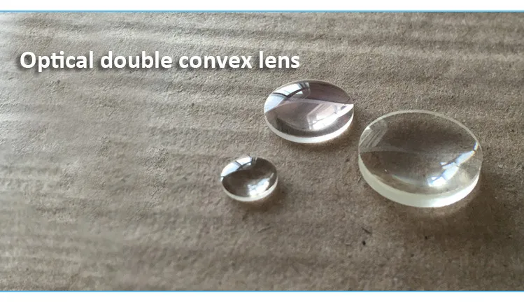 China Factory Bk7/hk9l Optical Glass Double Convex Lens ...