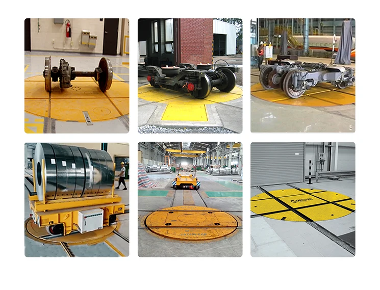 turntable transfer cart