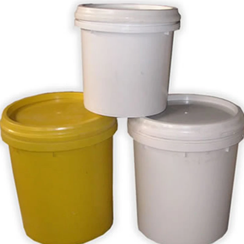 5 Gallon White Plastic Buckets With Lid 