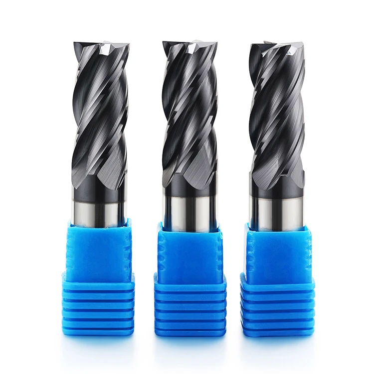 carbide CNC milling bits for stainless steel cutting tool chamfer milling cutter variable helix milling tool end mill
