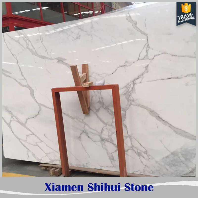 Custom Cut Marble Italy Calacatta White Marble Bench,Simple Stone Garden Marble Park Bench For