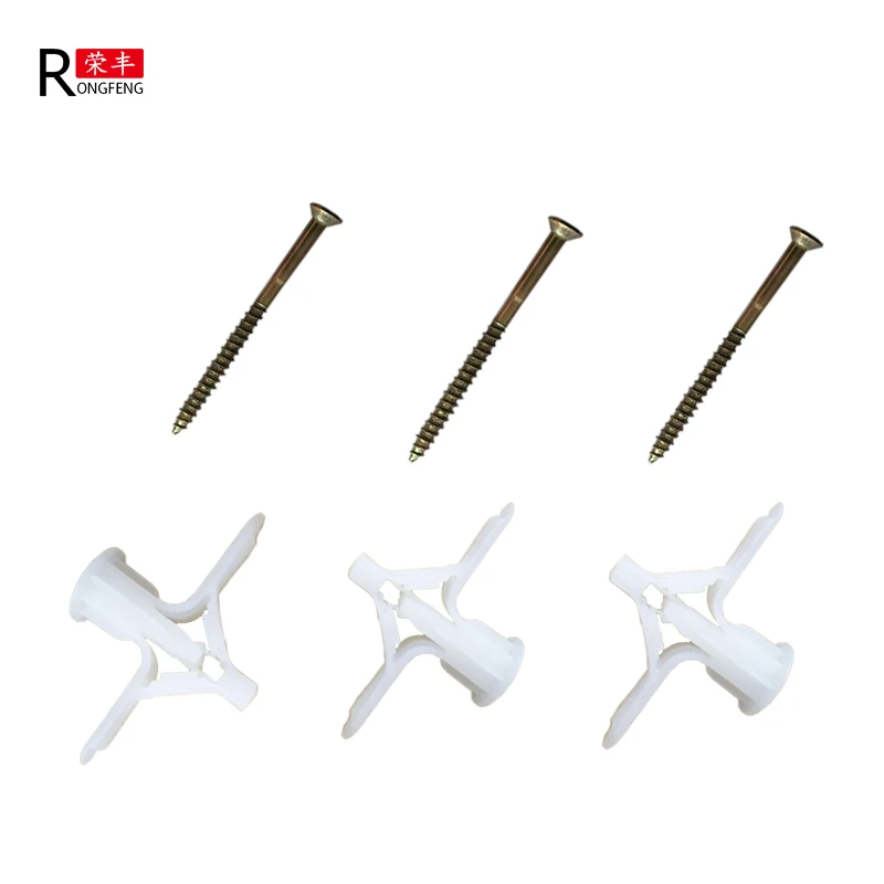 Winged Plastic Anchors/plastic Butterfly Plug Buy Plastic Anchors