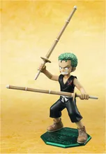 New Arrival Japanese Anime One Piece POP MILD Kid Child Roronoa Zoro 11cm PVC Action Figure