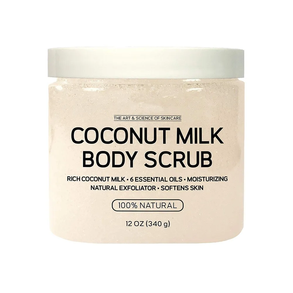 Pure Natural Rich Coconut Body Scrub For Beauty Face Spa Coconut Milk Body Scrub Buy Coconut 