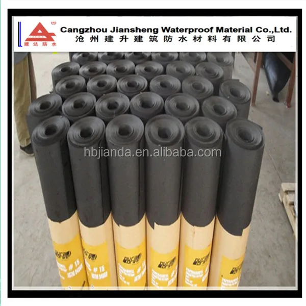 Asphalt Roofing Tar,Roofing Black Building Paper,Asphalt Saturated