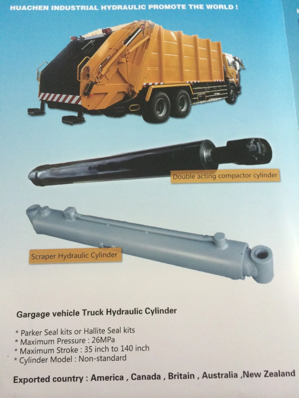 Compactor Hydraulic Cylinder For Garbage Truck Buy Compactor