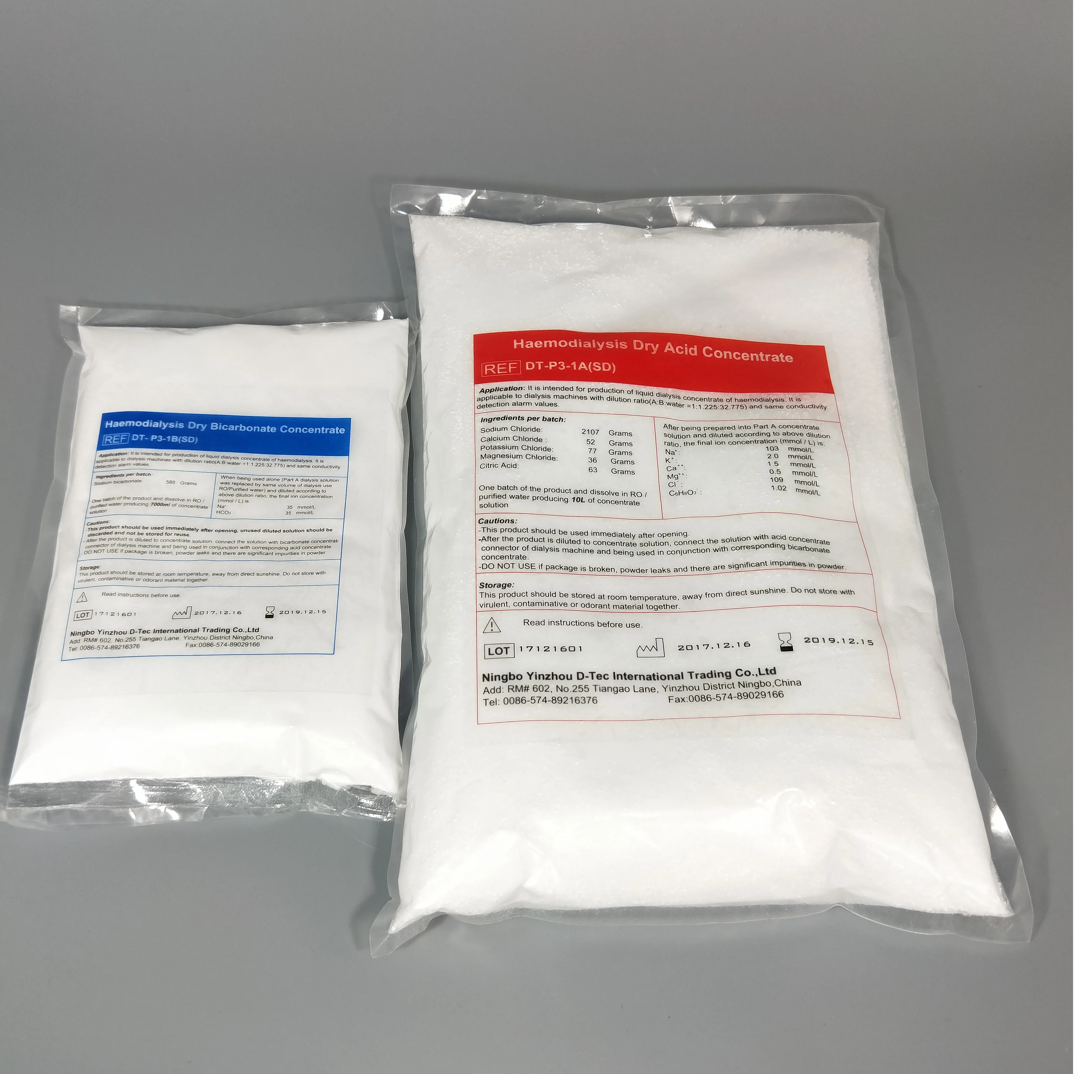 Renal Dialysis Machine Dialysis Powder A And Dialysis Powder B
