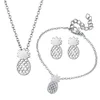 New Design Fashion Pineapple Pendant Necklace Set Wholesale NS802048