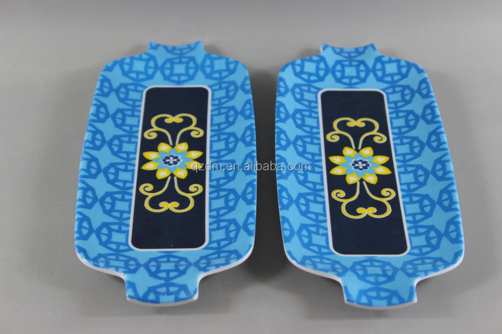 Melamine Corn Plate/Reusable Melamine Corn Dish