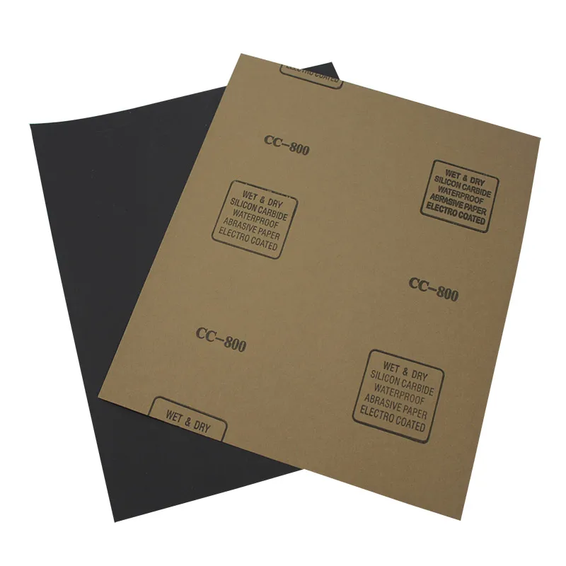 Factory Price P60p2500 Sand Paper Waterproof 230x280mm Silicon Carbide