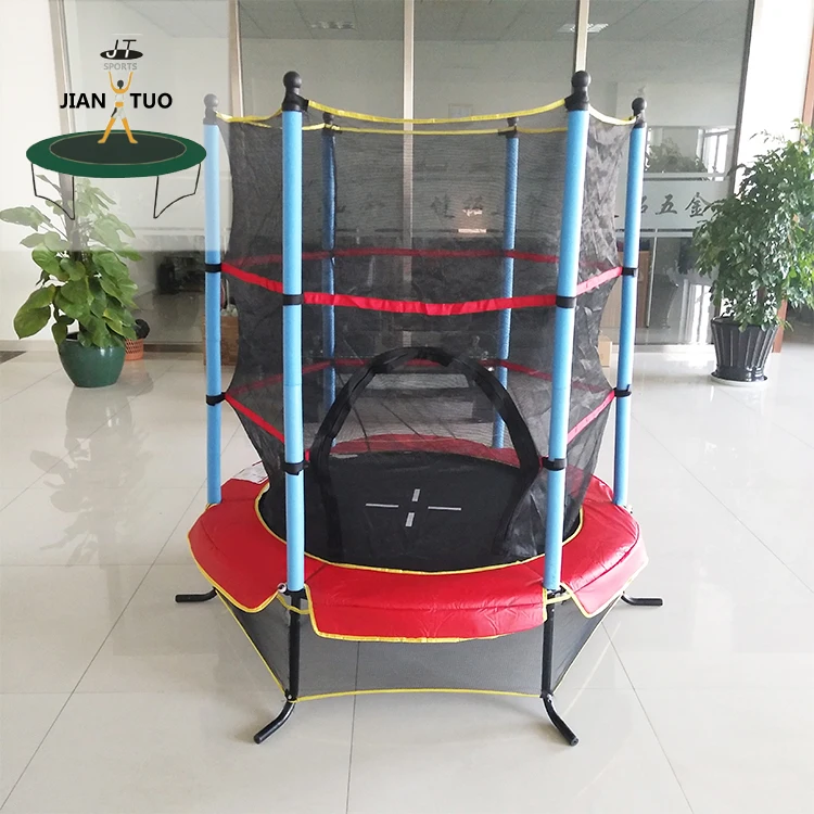 Jiantuo 55inch Mini Kids Indoor Trampoline Bungee Trampoline For Sale