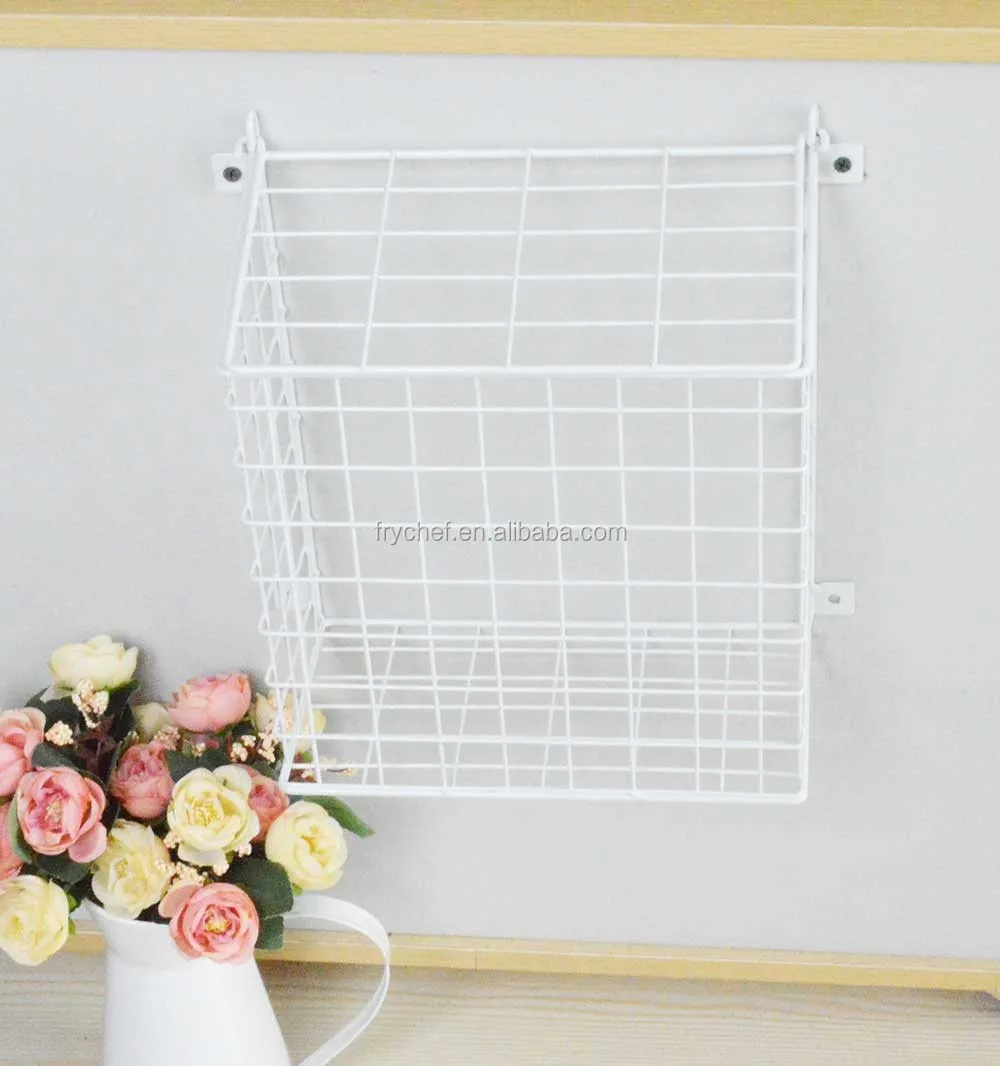 Metal Letter Box Cage Basket Door Letter Guard Basket Mail Catcher Post