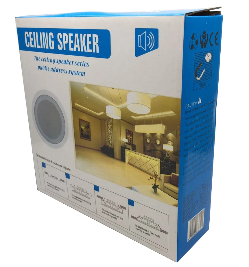 Plastic Speaker Grill Ceiling Handing Marine White Soung System Ceiling