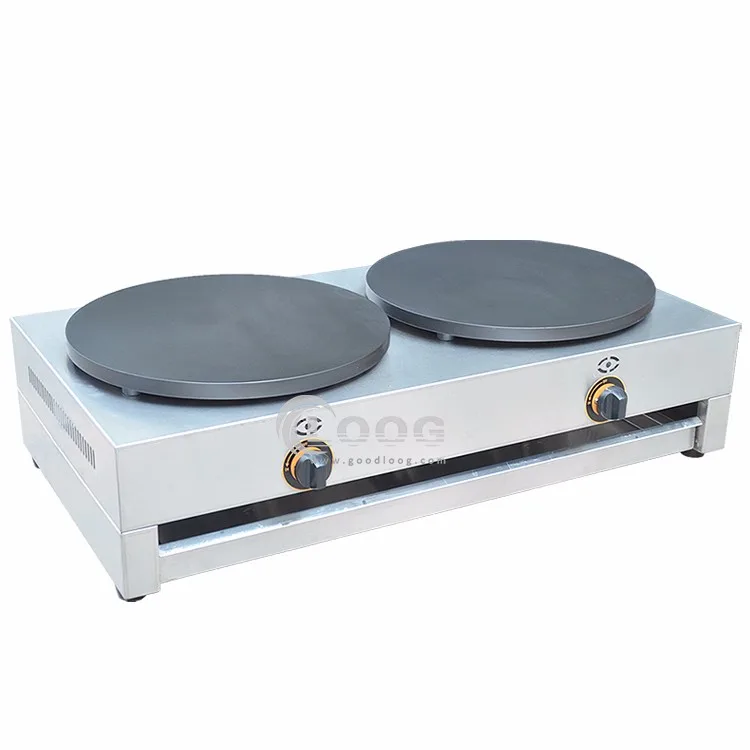 Industrial Crepe Maker Gas & Commercial Gas Propane Crepe Griddle With
