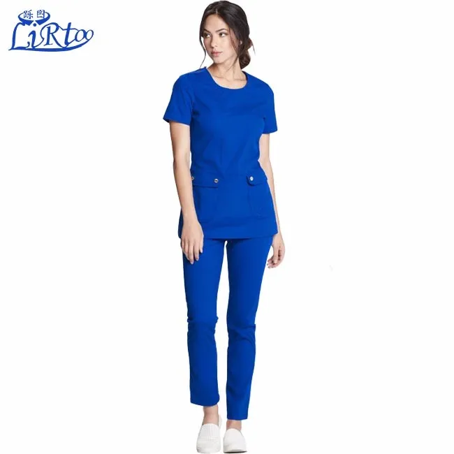 Sexy Reina Hospital Medical Uniforms Set Women Nurse Scrub New Style