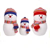 Christmas tree decoration scene Plush stereo doll Plush Christmas snowman furnishing articles