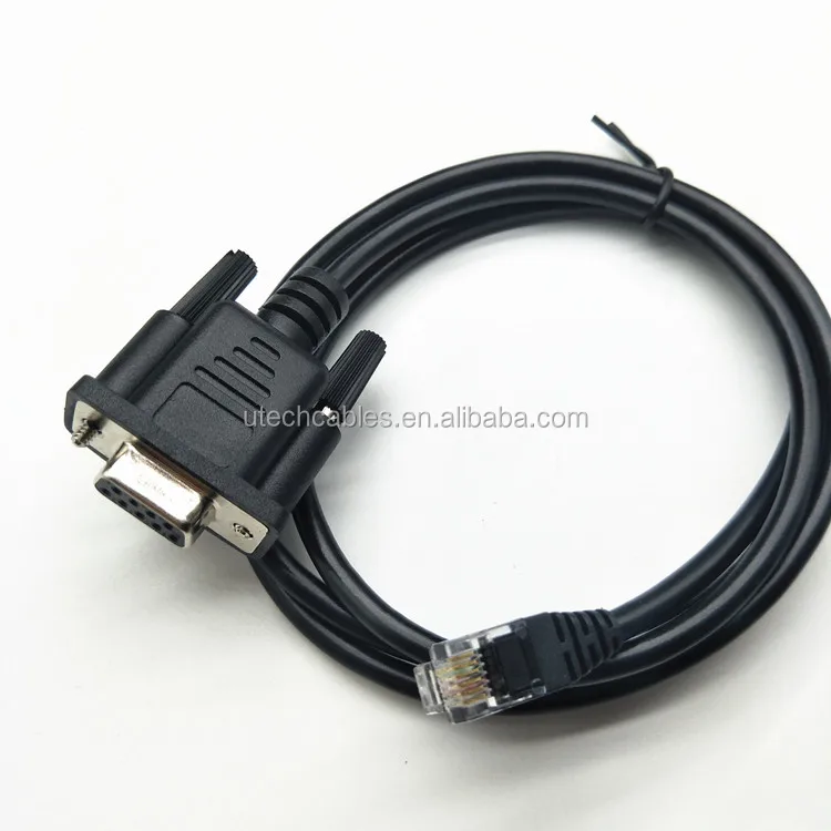 Db9 Serial Rs232 To Rj11 Rj12 Adapter For Apc Rj12 Serial Cable Pinout