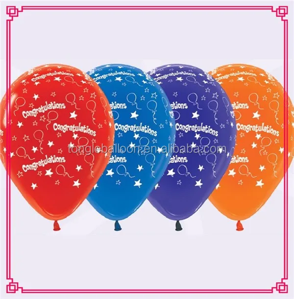Promotion balloon party balloon with personalized printing