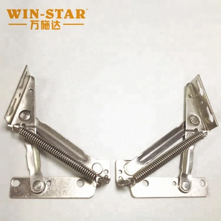 Níquel chapado de acero del Gabinete tapa pequeña bisagra con resorte