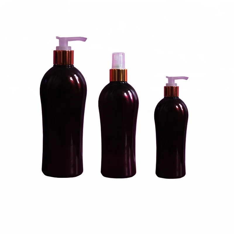 300 500 750ml Plastic Luxury Pet Empty Best Design Decorative