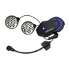 T-max Full Duplex Motorcycle 6 Riders BT Interphone Bluetooth Helmet Intercom