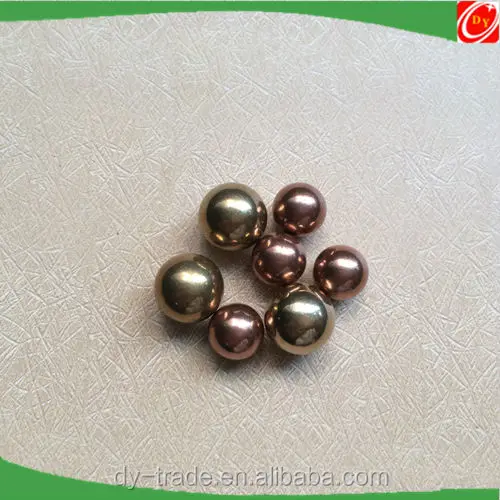 SGS Approved 10mm hollow mirror polished brass balls of China Supplier