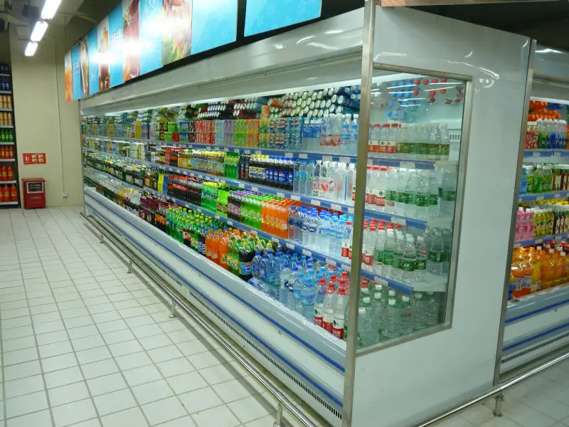 Supermarket Refrigeration Equipment Commercial Retail Refrigerator