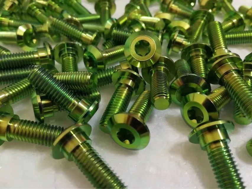 Titanium Blue Anodizing Steering Wheel Screw For Automotive M5x12 Buy