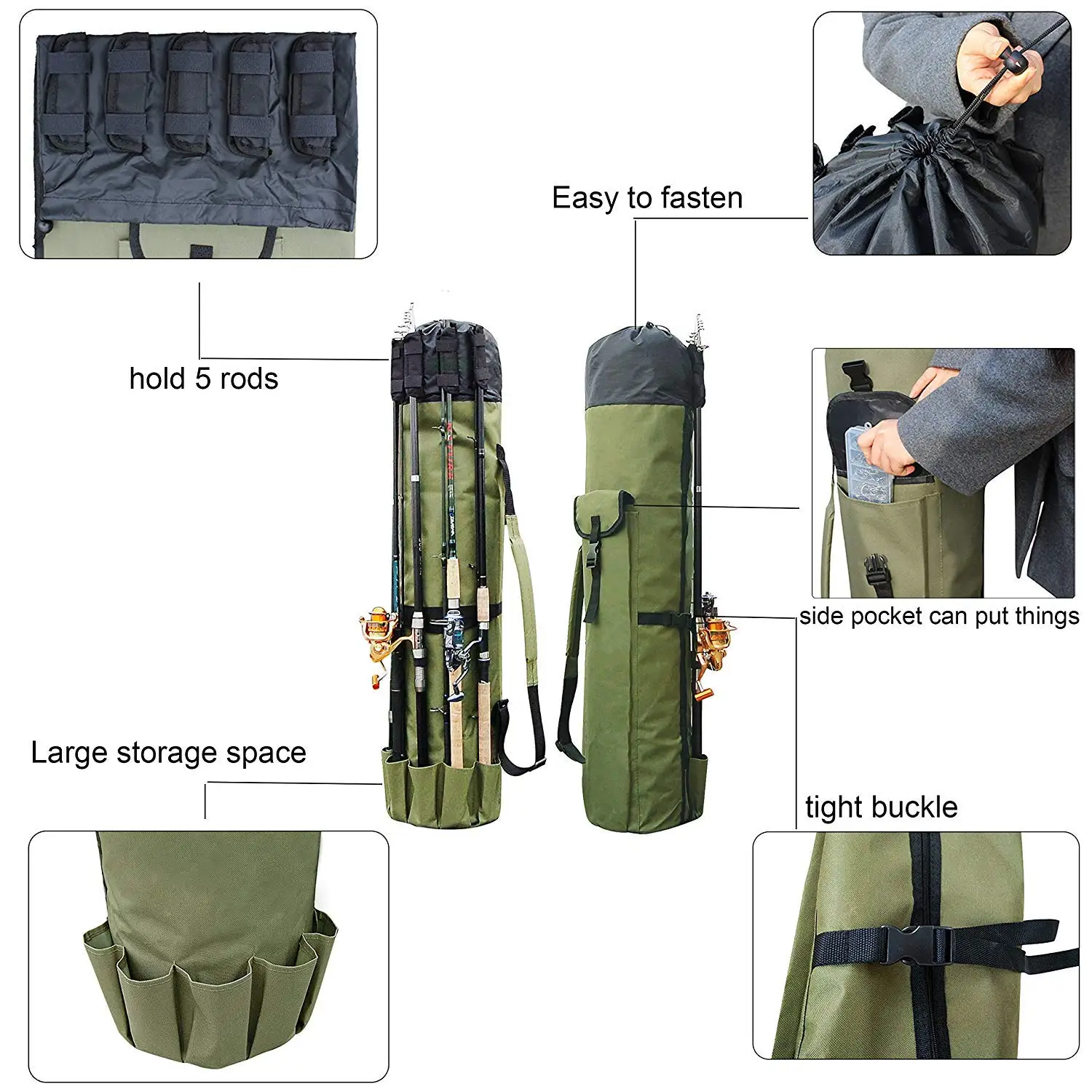 fishing rod storage bag