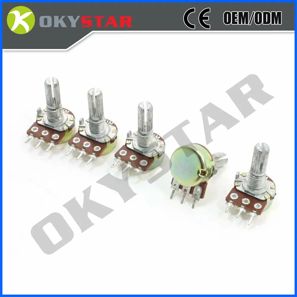 Potentiomètre Linéaire Conique Potentiomètre Rotatif Double Gang