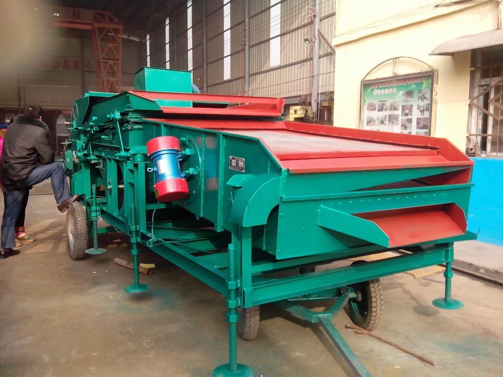 Vibratory Cleaning Screen Grain Separator Machine For Cleaning Wheat ...