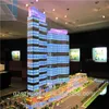 3d building model with led light/miniature architecture model/commercial scale model maker