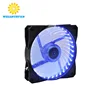 Led kit 12v dc low noise 120mm computer case brushless axial cooling fan