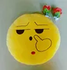 Lovely emoji expression pillows cushion emoji birthday gift plush toys