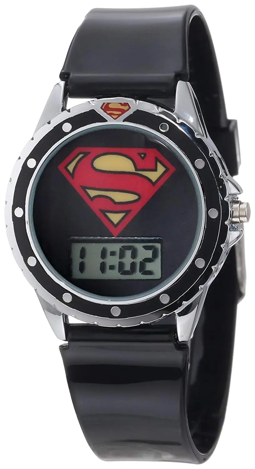 superman digital watch