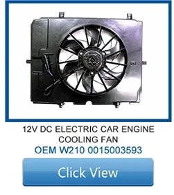 0015003593 ACK Automotive Mercedes-Benz E320 Fan Assembly Assembly Replaces Oem 
