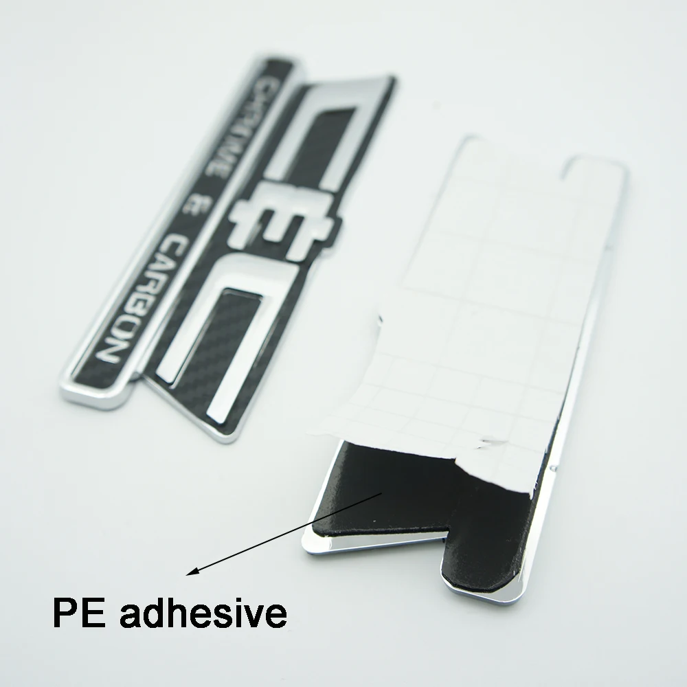 Customized Abs Chrome Carbon Fiber Badges 3d Car Emblems Buy Custom