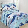 Fish In The River Kids Bedding Sets Cartoon Cover Quilt Cover Pillowcase 3pcs Children