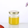 China factory wholesale glass jar food with lid honey jar glass