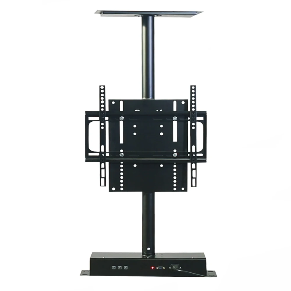 Motorized 32’’-60’’ Flat Panel TV Bracket Mount Lift Stand Remote Control 26''
