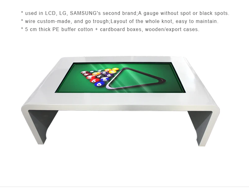 43 Inch Interactive Hd Lcd Touch Screen Game Table Buy Touch Screen